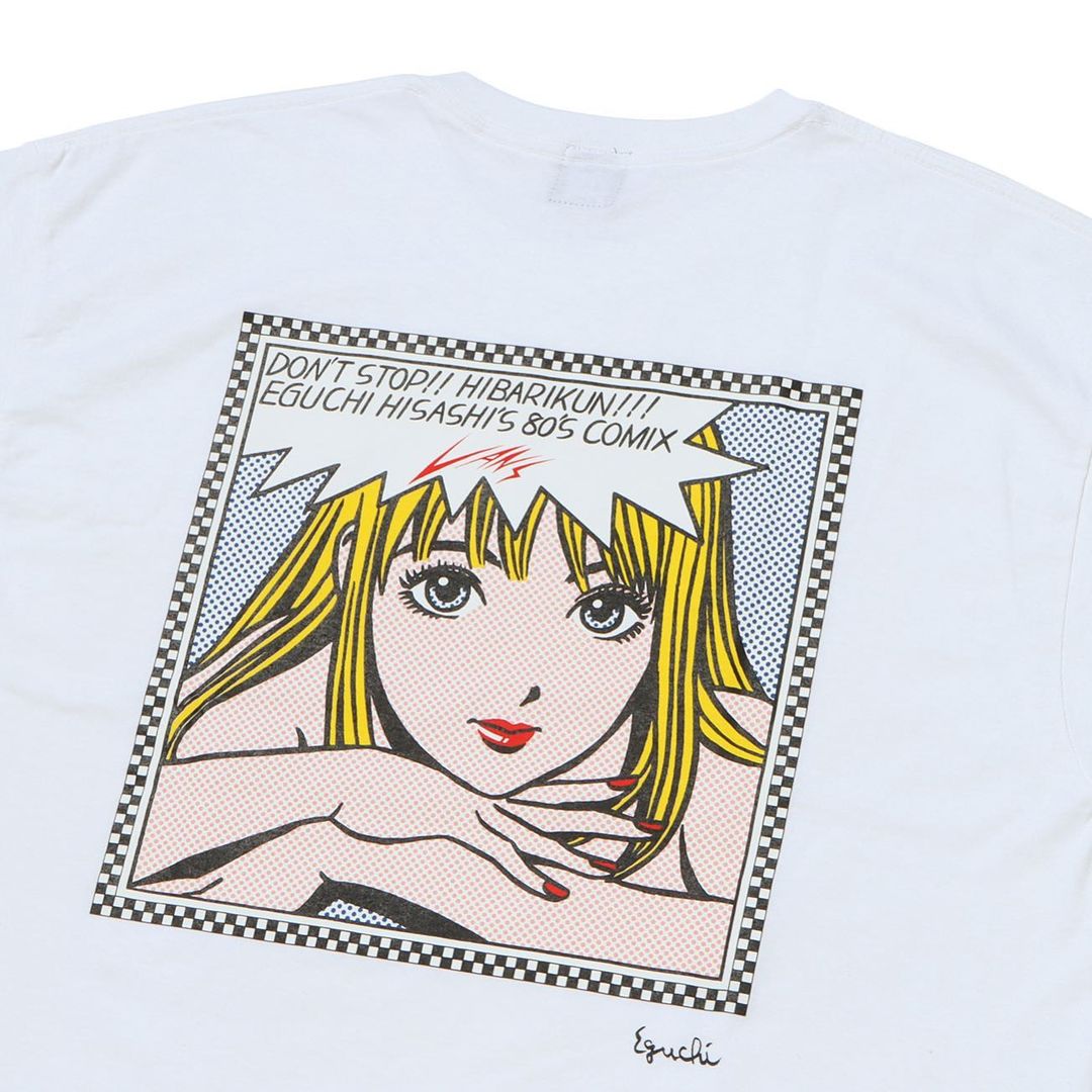 「すすめ!!パイレーツ」などの漫画家・イラストレーターの江口寿史 × VANS コラボが9/18 発売 (バンズ EGUCHI HISASHI)