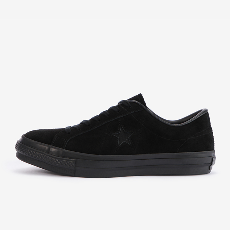 9/10 発売！上質な国産オールブラックスエードをアッパー全面に使用した CONVERSE ONE STAR J SUEDE (コンバース ワンスター J スエード)