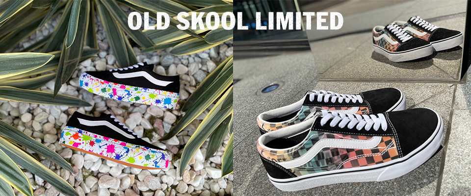 VANS リミテッドモデル！OLD SKOOL PLAT ”SPLASH”/OLD SKOOL “LENTICULAR” (バンズ オールドスクール “スプラッシュ/レンチキュラー”)