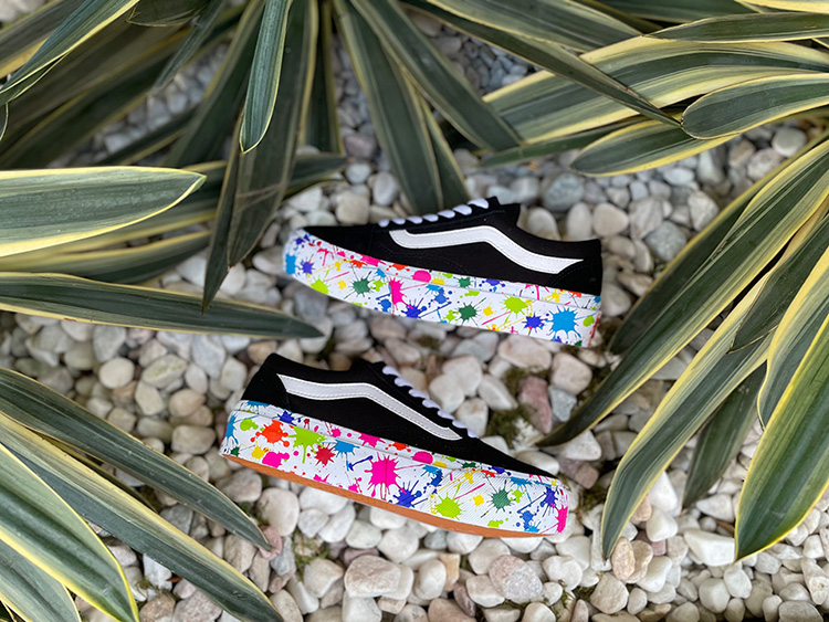 VANS リミテッドモデル！OLD SKOOL PLAT ”SPLASH”/OLD SKOOL “LENTICULAR” (バンズ オールドスクール “スプラッシュ/レンチキュラー”)