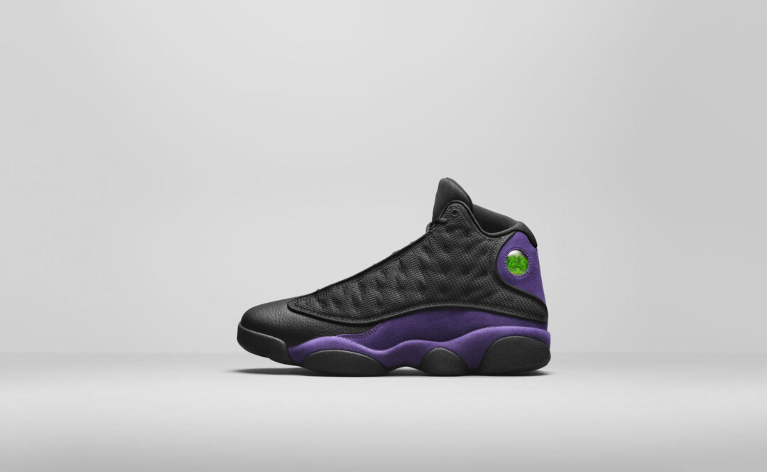 【国内 1/8 発売】ナイキ エア ジョーダン 13 レトロ “ブラック/コートパープル” (NIKE AIR JORDAN 13 RETRO “Black/Court Purple”) [DJ5982-015]