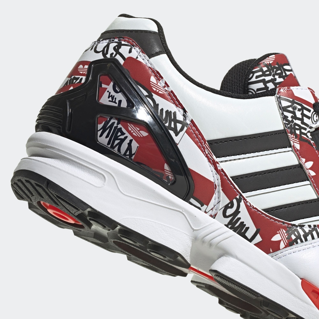 【国内 2/11 発売】atmos x adidas Originals ZX 8000 “Graffiti” (アトモス アディダス オリジナルス ゼットエックス 8000 “グラフィティ”) [GW6028]