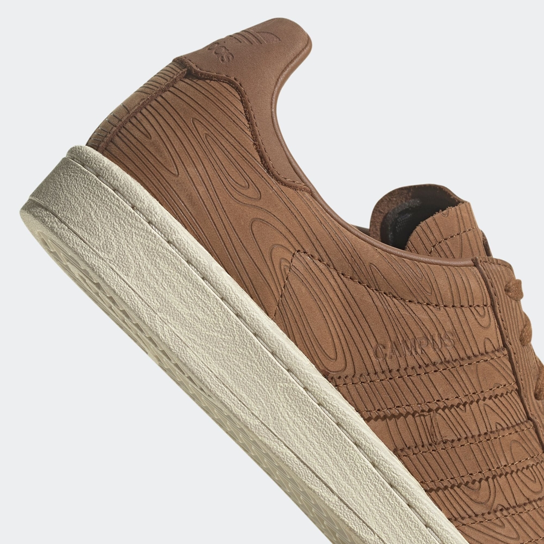 【国内 4/14 発売】adidas Originals CAMPUS “Wood” (ユースオブパリス アディダス オリジナルス キャンパス “ウッド/木目パターン”) [GX3950]