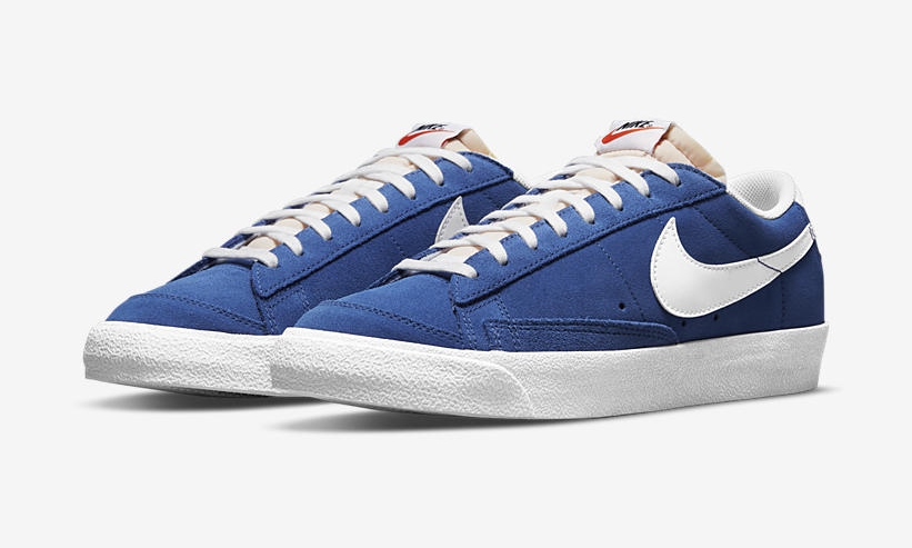 ナイキ ブレーザー ロー 77 スエード “チームブルー/ホワイト” (NIKE BLAZER LOW SUEDE “Team Blue/White”) [DA7254-401]