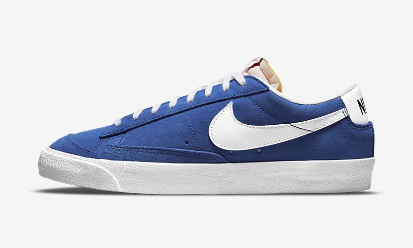 ナイキ ブレーザー ロー 77 スエード “チームブルー/ホワイト” (NIKE BLAZER LOW SUEDE “Team Blue/White”) [DA7254-401]