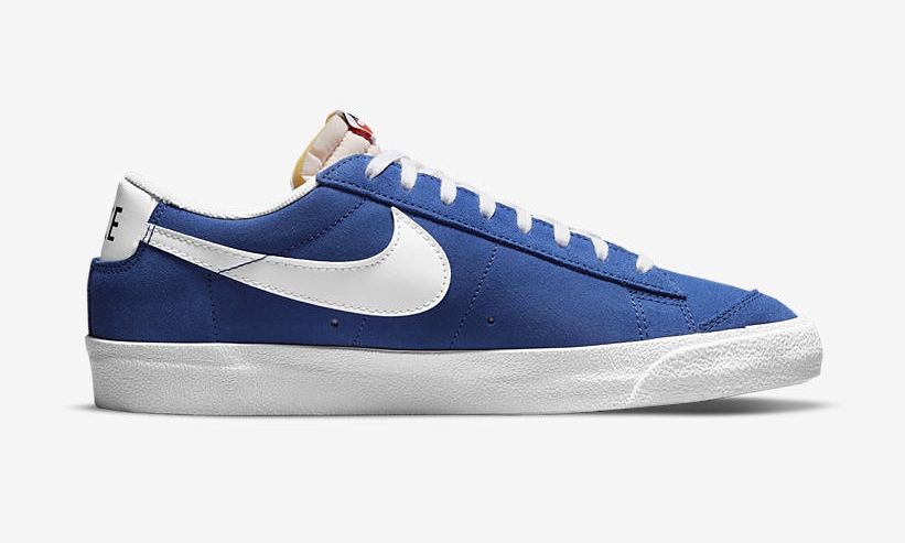 ナイキ ブレーザー ロー 77 スエード “チームブルー/ホワイト” (NIKE BLAZER LOW SUEDE “Team Blue/White”) [DA7254-401]