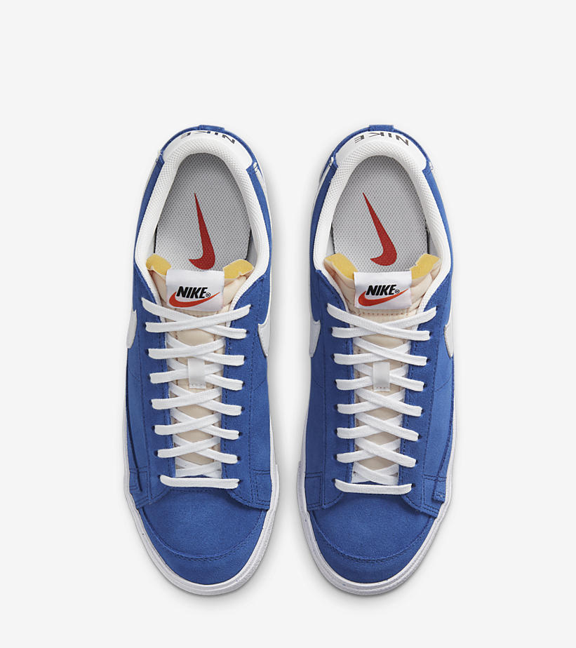 ナイキ ブレーザー ロー 77 スエード “チームブルー/ホワイト” (NIKE BLAZER LOW SUEDE “Team Blue/White”) [DA7254-401]