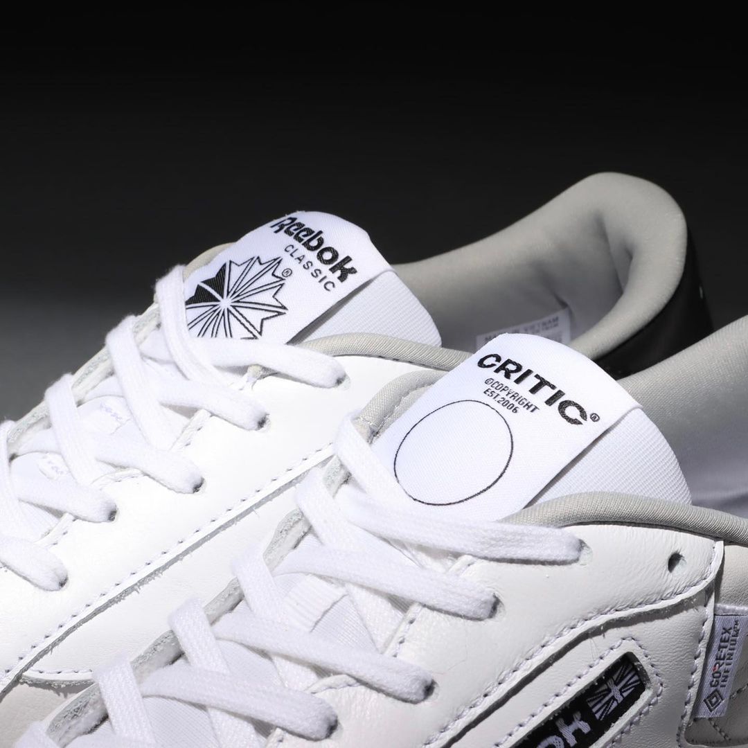 国内 9/15 発売！韓国のブラン「CRITIC」× REEBOK CLUB C 85 GTX “White” (クリティック リーボック クラブ C 85 ゴアテックス GORE-TEX) [GX8537]