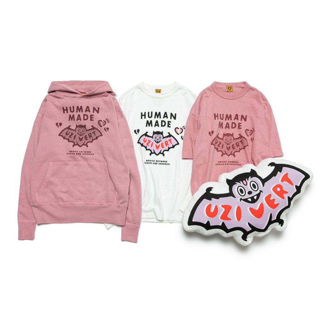 HUMAN MADE x ヒップホップアーティスト「Lil Uzi Vert」カプセルコレクションが9/12 11:00 発売 (ヒューマンメイド リル・ウージー・ヴァート)