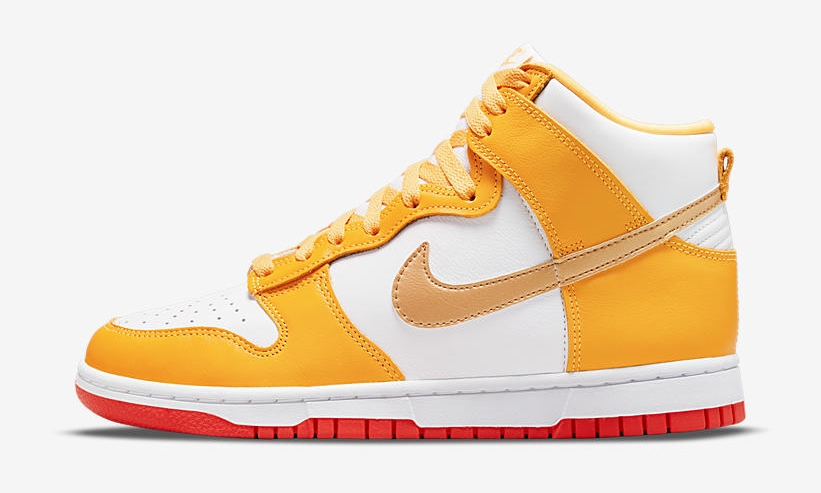 海外 11/27 発売予定！ナイキ ウィメンズ ダンク ハイ “ユニバーシティゴールド” (NIKE WMNS DUNK HIGH “University Gold”) [DQ4691-700]