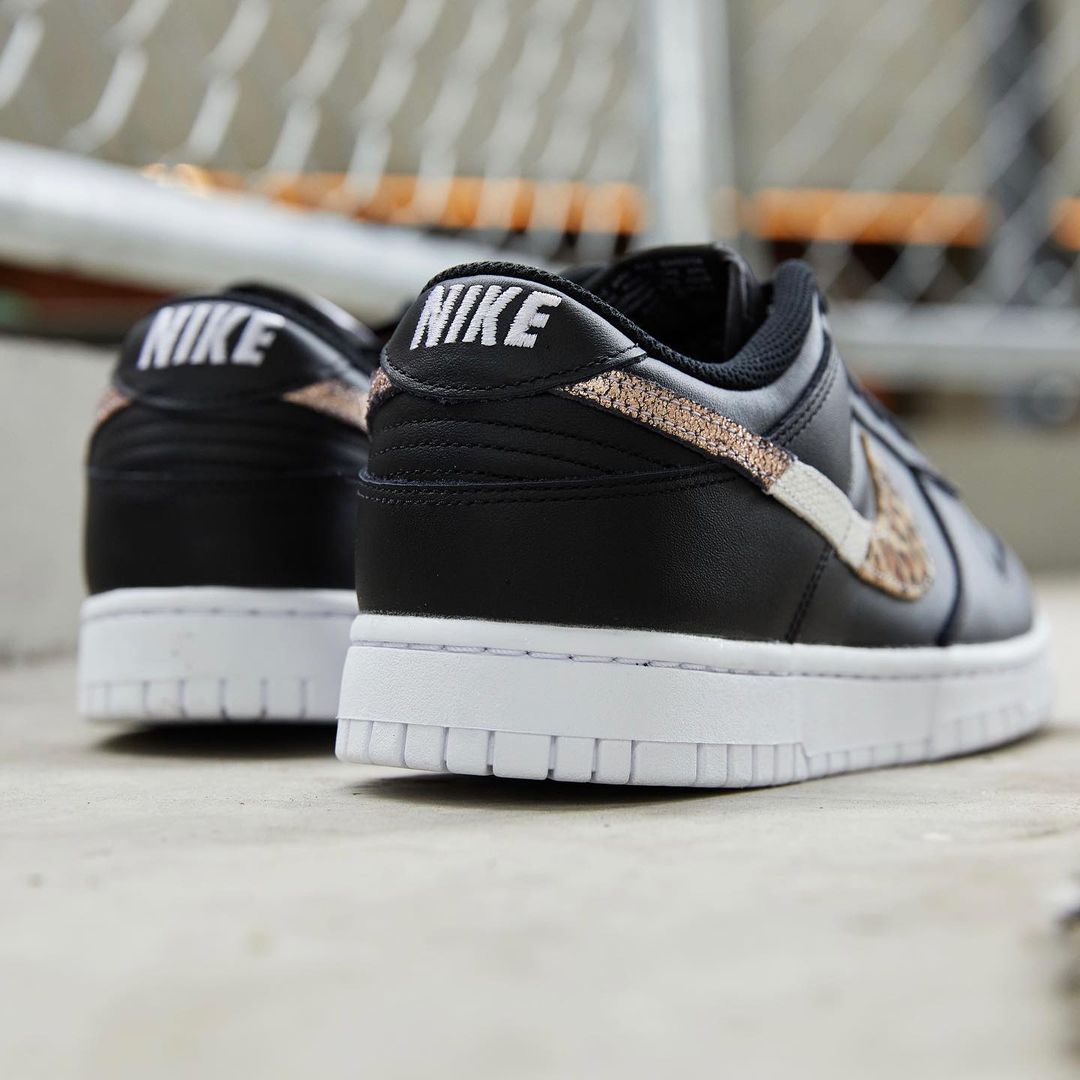 【国内 9/18 発売】ナイキ ウィメンズ ダンク ロー SE “ブラック/マルチアニマルスウッシュ” (NIKE WMNS DUNK LOW SE “Black/Multi Animal Swoosh”) [DD7099-001]