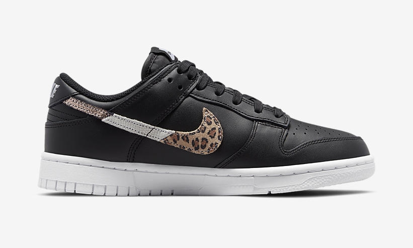 【国内 9/18 発売】ナイキ ウィメンズ ダンク ロー SE “ブラック/マルチアニマルスウッシュ” (NIKE WMNS DUNK LOW SE “Black/Multi Animal Swoosh”) [DD7099-001]