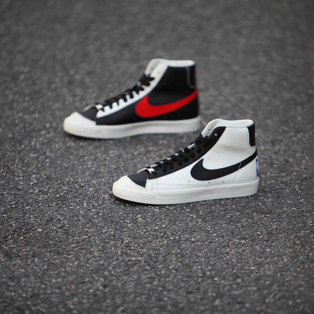 2021年 秋発売予定！NIKE BLAZER MID "NBA 75th/White/Black/Red" (ナイキ ブレーザー ミッド “エヌビーエー 75周年/ホワイト/ブラック/レッド”)