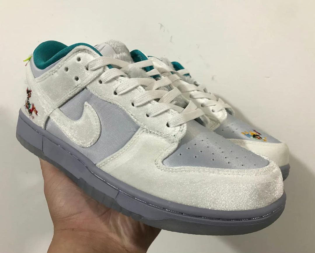 海外 12/10 発売予定！ナイキ ダンク ロー “冰/ホワイト/グリーン” (NIKE DUNK LOW “Ice/White/Green”) [DO2326-001]