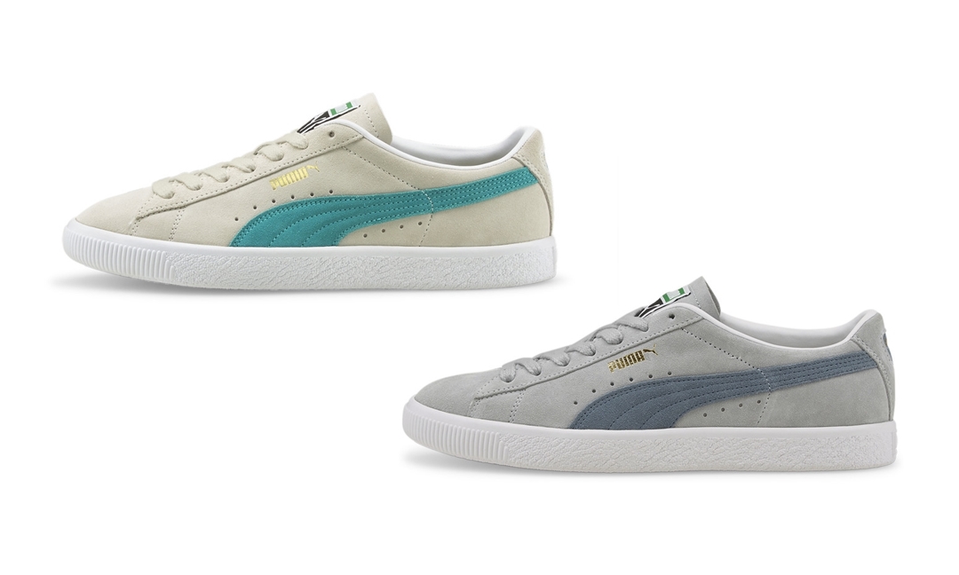 9/22 発売！PUMA SUEDE VTG “Ivory/Glacial Blue" (プーマ スエード VTG "アイボリー/グレイシャルブルー") [374921-10,11]