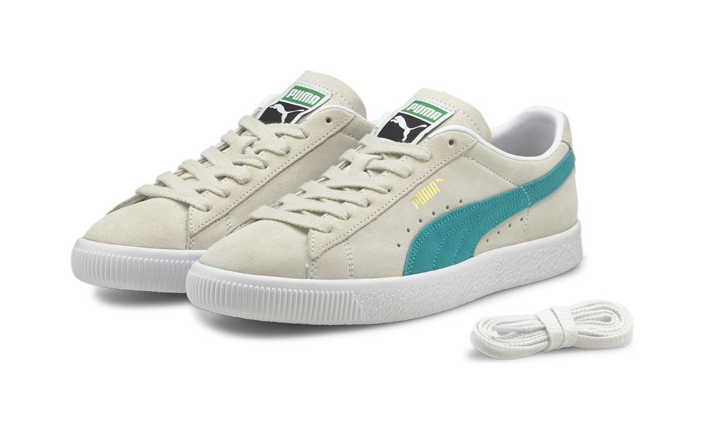 9/22 発売！PUMA SUEDE VTG “Ivory/Glacial Blue” (プーマ スエード VTG “アイボリー/グレイシャルブルー”) [374921-10,11]