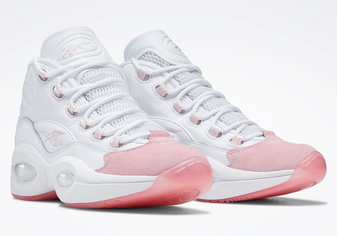 【国内 10/8 発売】リーボック クエスチョン ミッド “ピンクトゥ” (REEBOK QUESTION MID “Pink Toe”) [G55120]