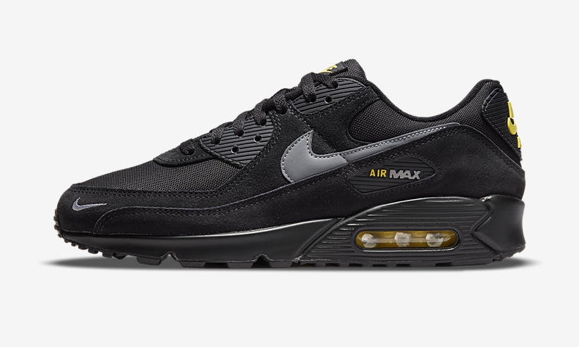 2021年 発売予定！ナイキ エア マックス 90 “ブラック/イエロー/シルバー” (NIKE AIR MAX 90 “Black/Yellow/Silver”) [DO6706-001]