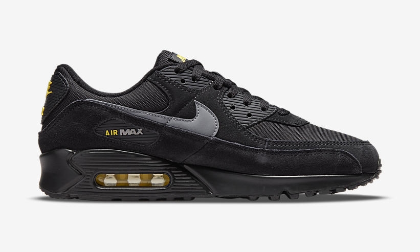 2021年 発売予定！ナイキ エア マックス 90 “ブラック/イエロー/シルバー” (NIKE AIR MAX 90 “Black/Yellow/Silver”) [DO6706-001]