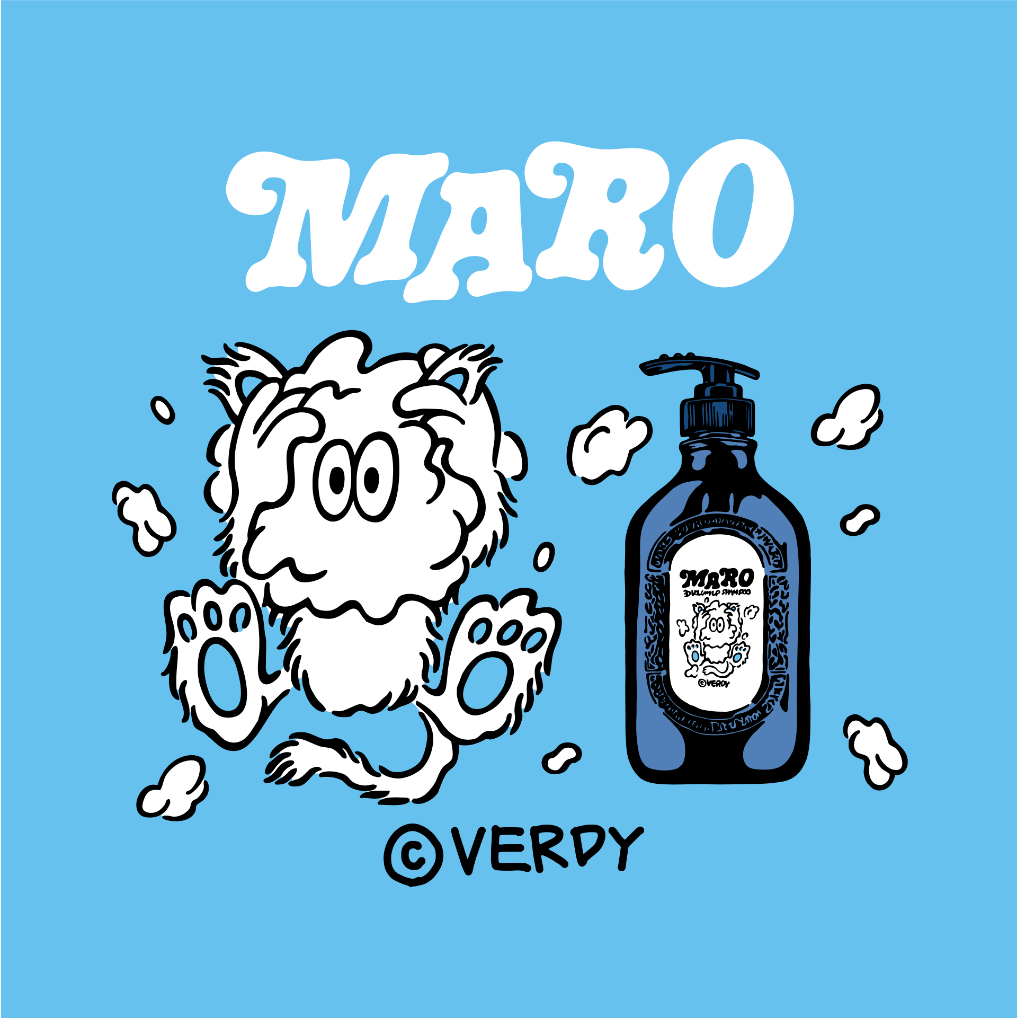 VERDY × メンズケアブランド「MARO/マーロ」コラボレーションポップアップショップ「VERDY x MARO Collaboration POP UP SHOP」が9/25開催、9/18 11:00～抽選開始 (ヴェルディ)