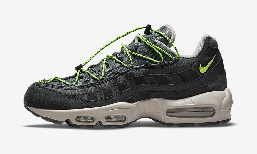 2021年 発売予定！ナイキ エア マックス 95 “ブラック/ネオングリーン” (NIKE AIR MAX 95 “Black/Neon Green”) [DO6391-001]