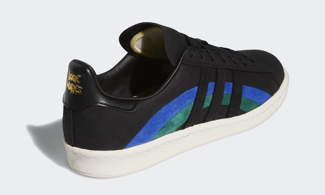 【国内 9/29 発売】Book Works x adidas Originals CAMPUS 80s “Black/Bold Blue” (ブックワークス アディダス オリジナルス キャンパス 80s “ブラック/ブルー”) [GW3246]