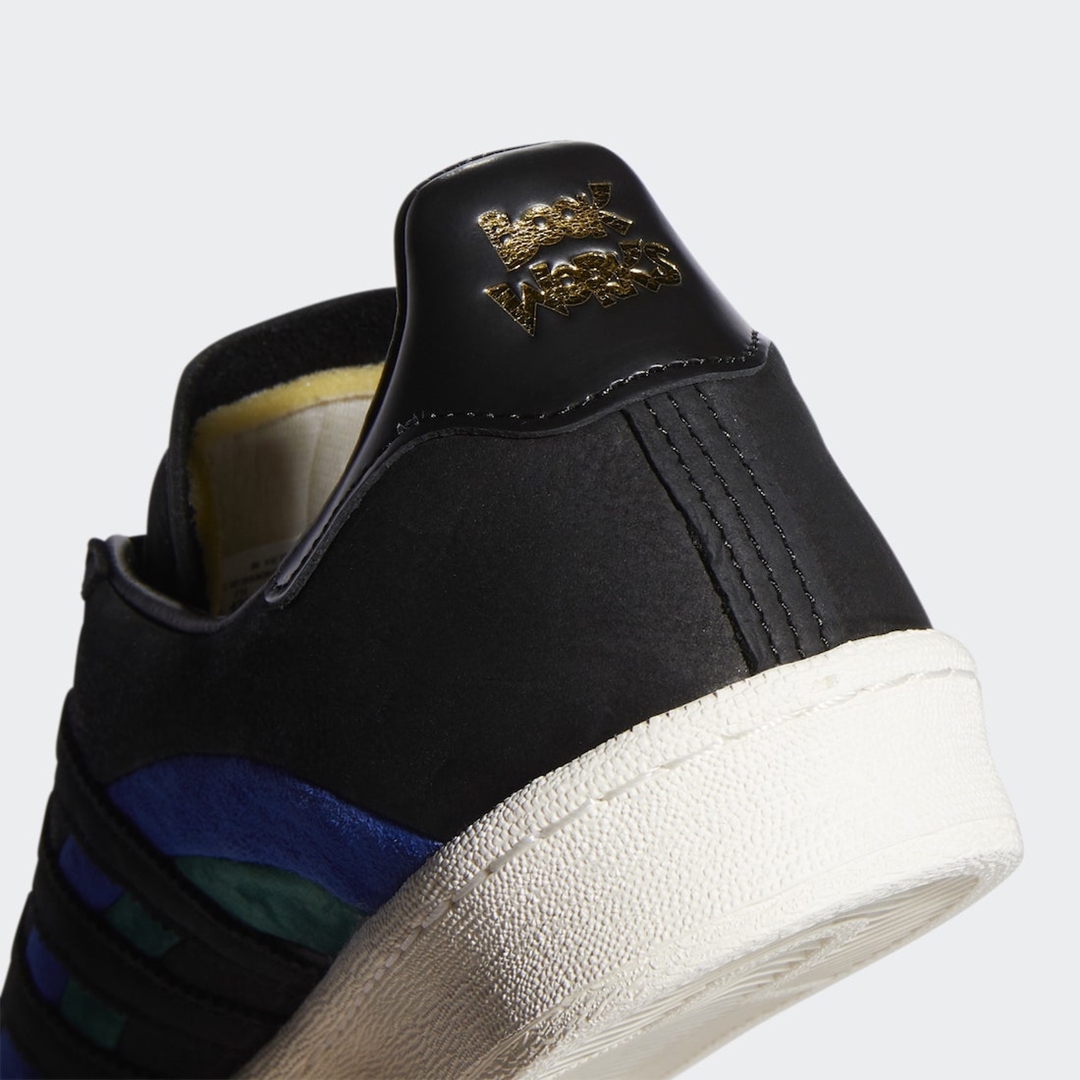 【国内 9/29 発売】Book Works x adidas Originals CAMPUS 80s “Black/Bold Blue” (ブックワークス アディダス オリジナルス キャンパス 80s “ブラック/ブルー”) [GW3246]