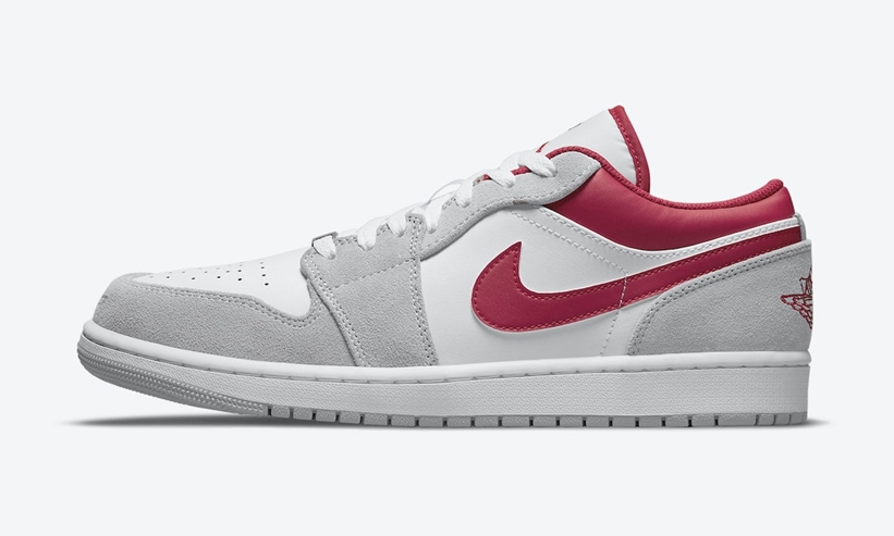 【国内 11/1 発売】ナイキ エア ジョーダン 1 ロー “ホワイト/グレー/レッド” (NIKE AIR JORDAN 1 LOW “White/Grey/Red”) [DC6991-016]