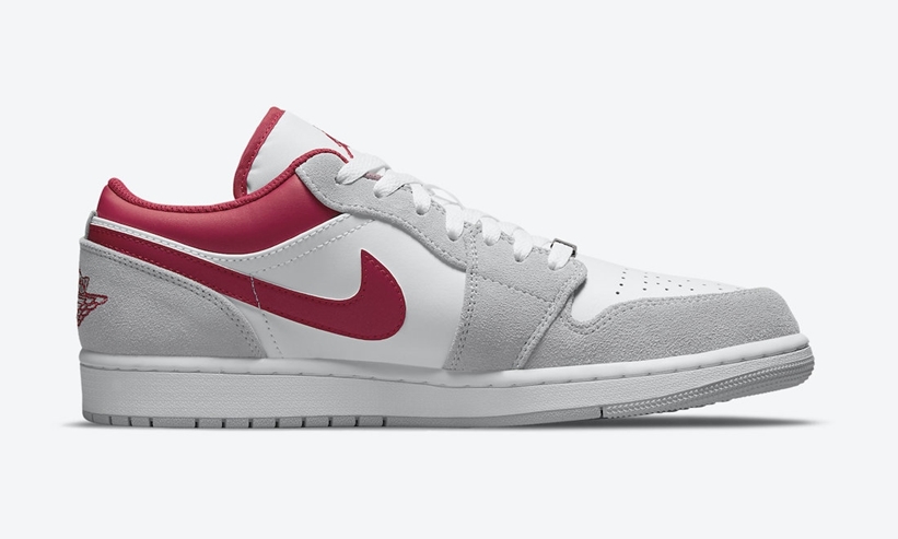 【国内 11/1 発売】ナイキ エア ジョーダン 1 ロー “ホワイト/グレー/レッド” (NIKE AIR JORDAN 1 LOW “White/Grey/Red”) [DC6991-016]