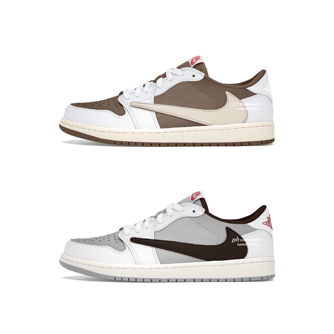 【国内 7/21 発売】トラビス・スコット × ナイキ エア ジョーダン 1 ロー OG “リバースモカ” (TRAVIS SCOTT NIKE AIR JORDAN 1 LOW OG “Reverse Mocha”) [DM7866-162]