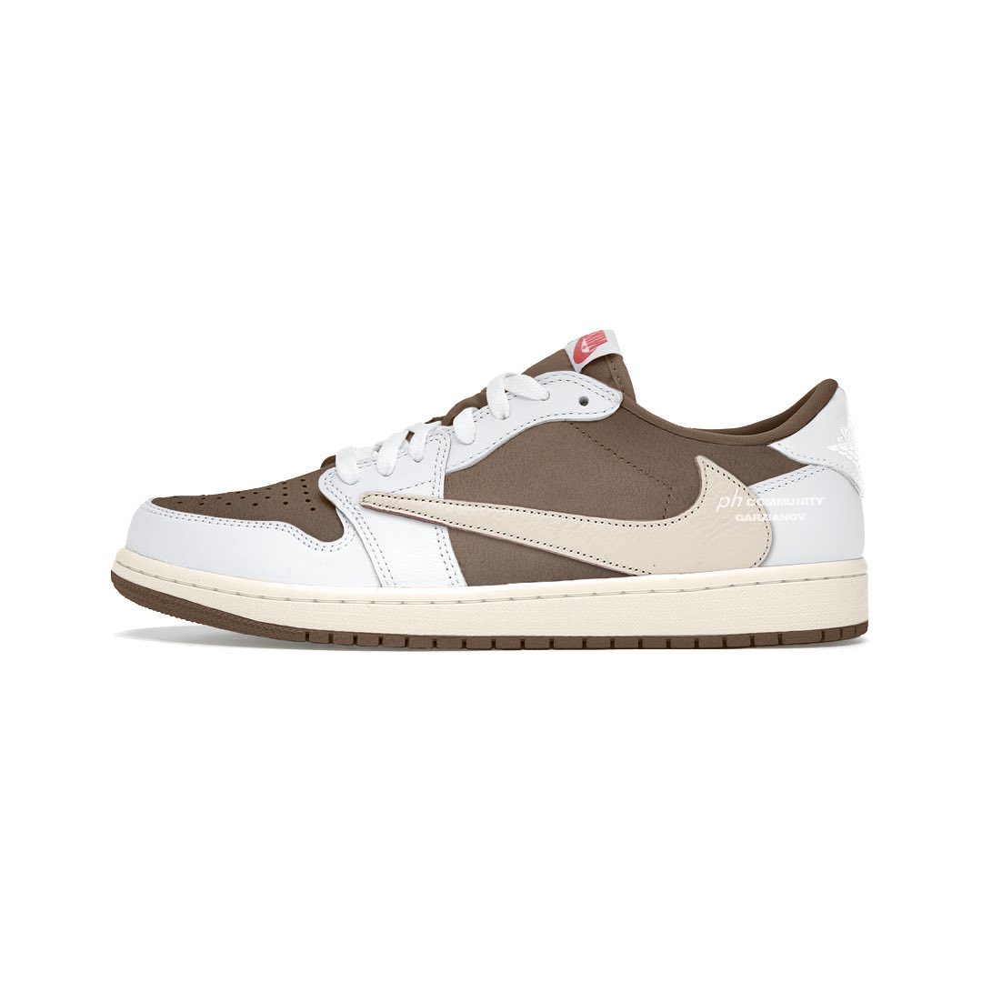 【国内 7/21 発売】トラビス・スコット × ナイキ エア ジョーダン 1 ロー OG “リバースモカ” (TRAVIS SCOTT NIKE AIR JORDAN 1 LOW OG “Reverse Mocha”) [DM7866-162]