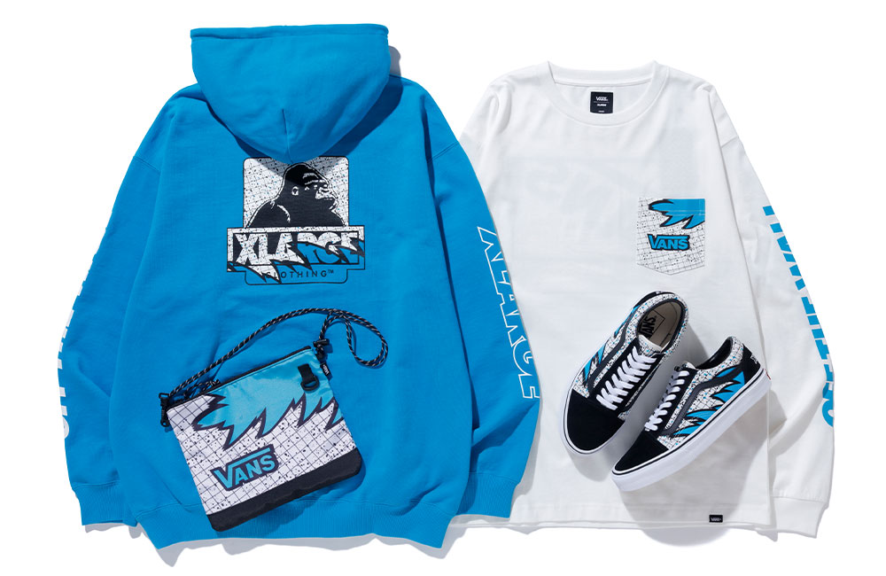 1980~90年代に流通していたボックスデザインを落とし込んだ XLARGE × VANS 最新コラボが9/25 発売 (エクストララージ バンズ)