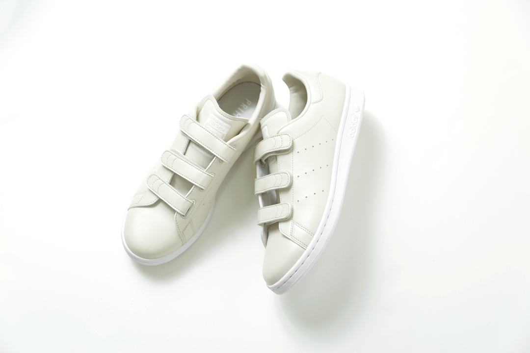 【10/9 発売】ファスナーストラップを搭載した adidas Originals for emmi STAN SMITH CF "Beige" (アディダス オリジナルス エミ スタンスミス "ベージュ")