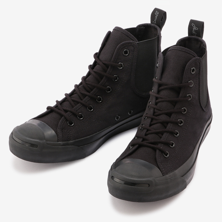 9/28 発売！サイドゴア仕様で脱ぎ履い CONVERSE JACK PURCELL SIDEGORE RH HI (コンバース ジャックパーセル サイドゴア RH HI)