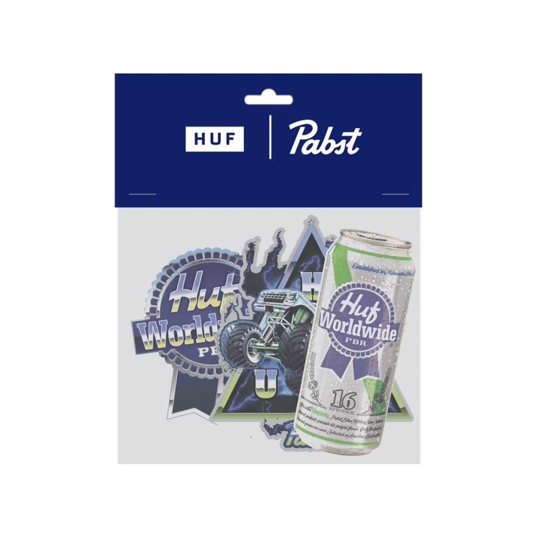 HUF × アメリカのビールブランド「Pabst Blue Ribbon」コラボコレクションが9/23 発売 (ハフ パブストブルーリボン)