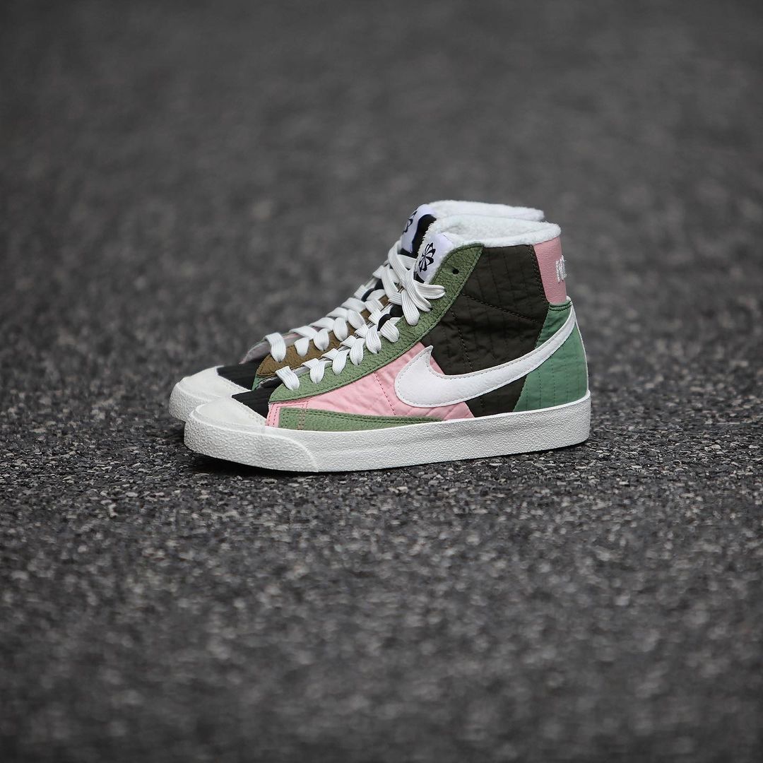 2021年 発売予定！ナイキ ブレーザー ミッド 77 プレミアム “トースト/ブラック/ピンク/グリーン” (NIKE BLAZER MID 77 PREMIUM “Toasty/Black/Pink/Green”)