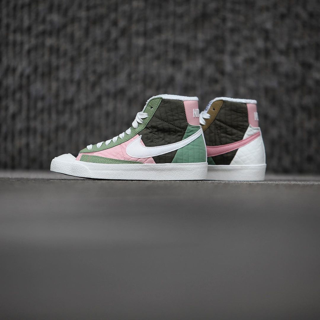 2021年 発売予定！ナイキ ブレーザー ミッド 77 プレミアム “トースト/ブラック/ピンク/グリーン” (NIKE BLAZER MID 77 PREMIUM “Toasty/Black/Pink/Green”)