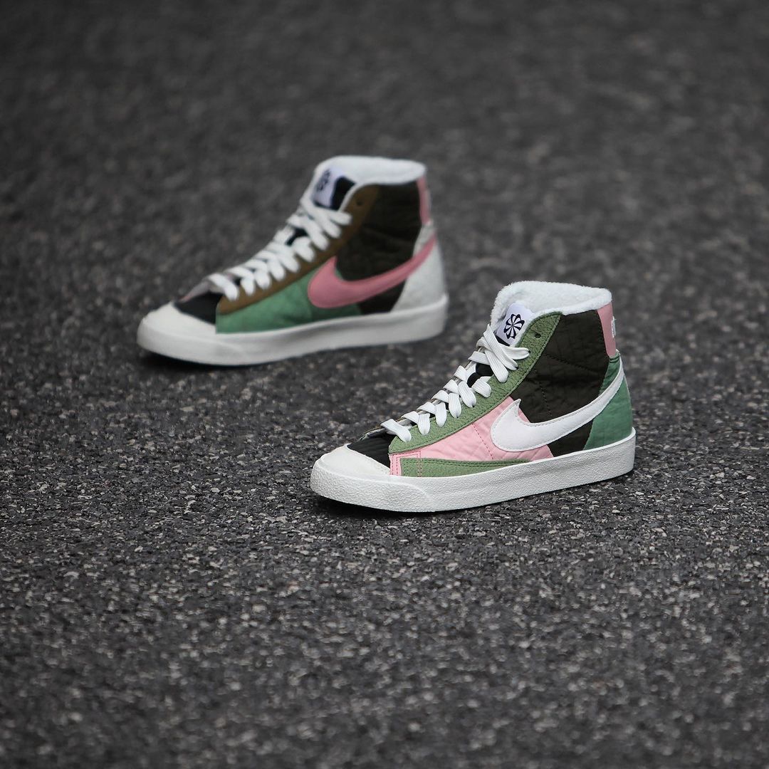 2021年 発売予定！ナイキ ブレーザー ミッド 77 プレミアム “トースト/ブラック/ピンク/グリーン” (NIKE BLAZER MID 77 PREMIUM “Toasty/Black/Pink/Green”)