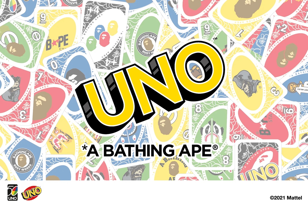 9/25 発売！カードゲーム UNO × A BATHING APE コラボコレクション (ウノ ア ベイシング エイプ)