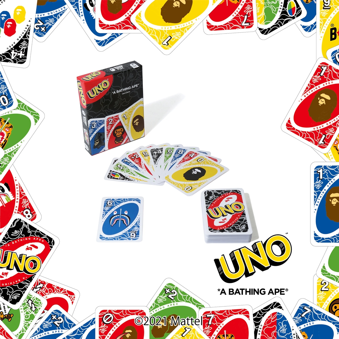 9/25 発売！カードゲーム UNO × A BATHING APE コラボコレクション (ウノ ア ベイシング エイプ)