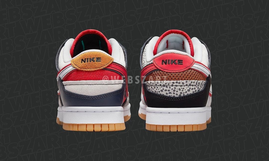 2021年 発売予定！ナイキ ダンク ロー “スクラップ/ホワイト/ネイビー/レッド” (NIKE DUNK LOW “Scrap/White/Navy/Red”)