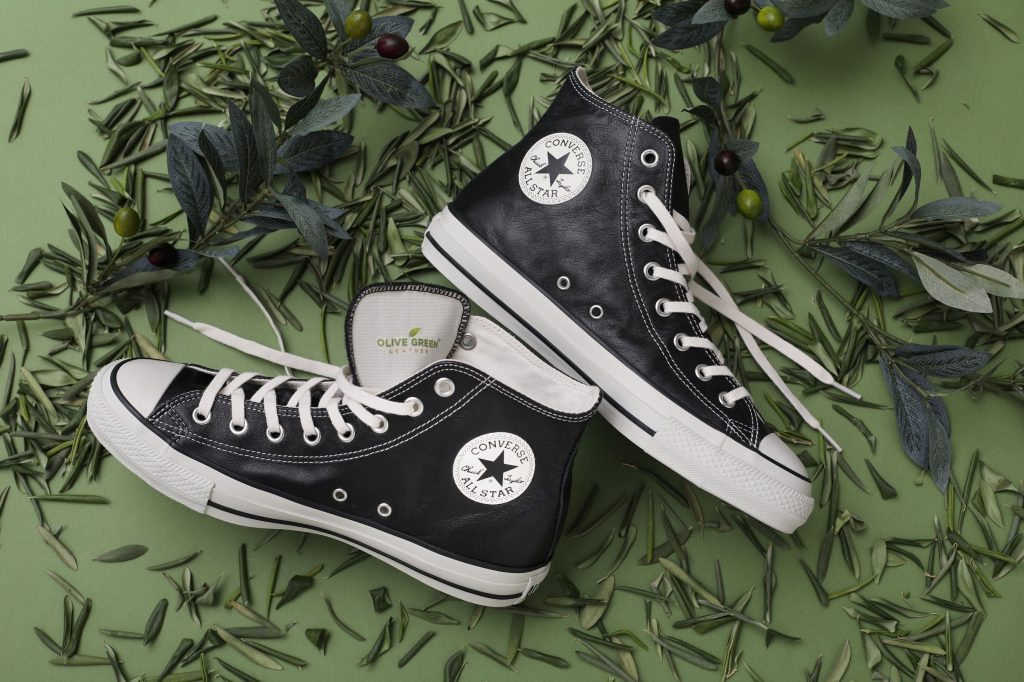 CONVERSE オールスター グリーン レザー HI 2021