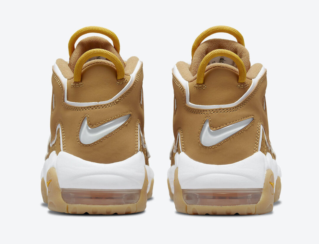 NIKE ナイキ AIR MORE UPTEMPO (GS) wheat エアモアアップテンポ ガールズ モアテン ウィート ハイカット スニーカー ブラウン US6Y/24cm DQ4713‐700