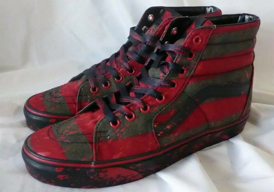 【国内 10/9 発売】VANS SK8-HI “Horror Collection/Nightmare on Elm Street/Freddy Krueger” (バンズ スケートハイ “ホラーコレクション/エルム街の悪夢/フレディ・クルーガー”)