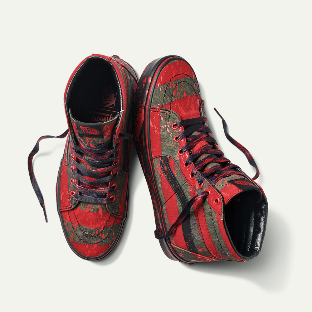 【国内 10/9 発売】VANS SK8-HI “Horror Collection/Nightmare on Elm Street/Freddy Krueger” (バンズ スケートハイ “ホラーコレクション/エルム街の悪夢/フレディ・クルーガー”)