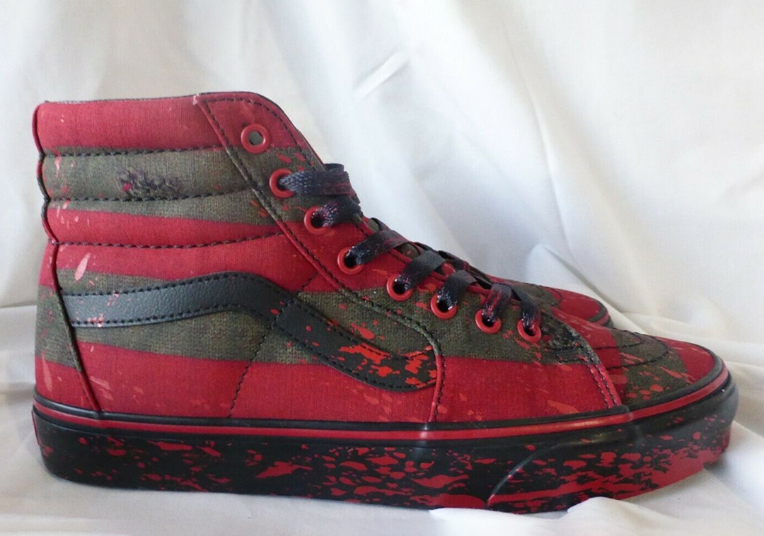 【国内 10/9 発売】VANS SK8-HI “Horror Collection/Nightmare on Elm Street/Freddy Krueger” (バンズ スケートハイ “ホラーコレクション/エルム街の悪夢/フレディ・クルーガー”)