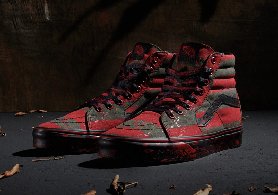 【国内 10/9 発売】VANS SK8-HI “Horror Collection/Nightmare on Elm Street/Freddy Krueger” (バンズ スケートハイ “ホラーコレクション/エルム街の悪夢/フレディ・クルーガー”)