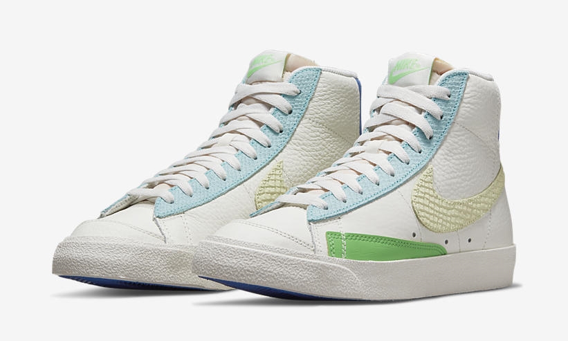 2021年 発売予定！ナイキ ウィメンズ ブレーザー ミッド 77 “ホワイト/ブルー/クリーム” (NIKE WMNS BLAZER MID 77 "White/Blue/Cream”) [DQ0865-100]