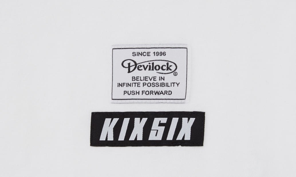 KIXSIX × Devilock コラボTEE 2型が9/25 10:00 発売 (キックスシックス デビロック)