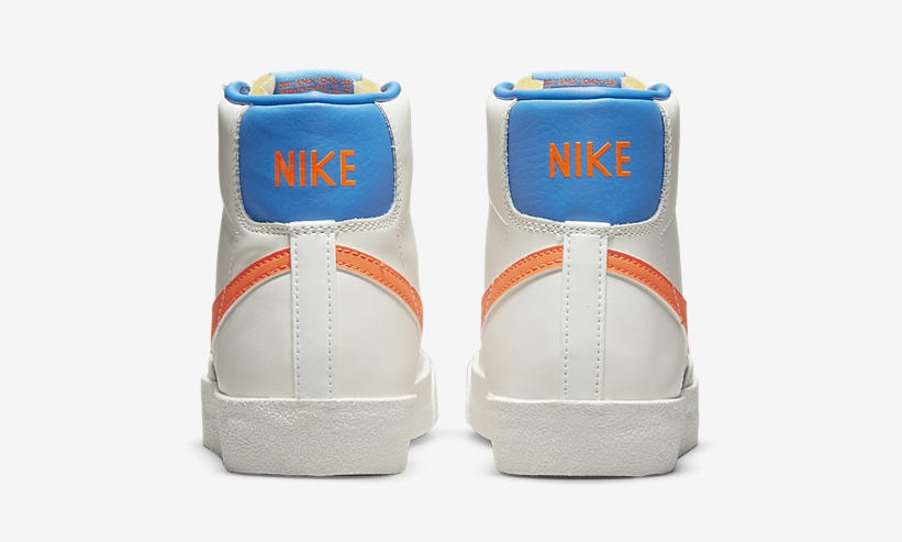 2021年 発売予定！ナイキ ブレーザー ミッド 77 “ホワイト/ブライトオレンジ/ブルー” (NIKE BLAZER MID 77 “White/Bright Orange/Blue”) [DQ4692-100]